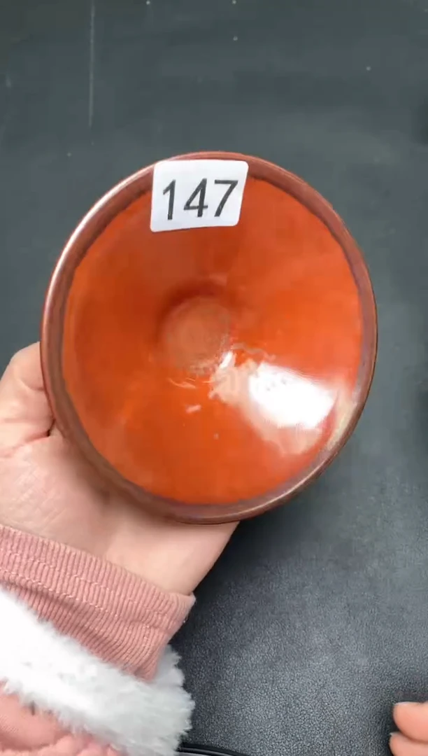 【闪购商品】茶盏147建盏建盏建盏建盏微瑕