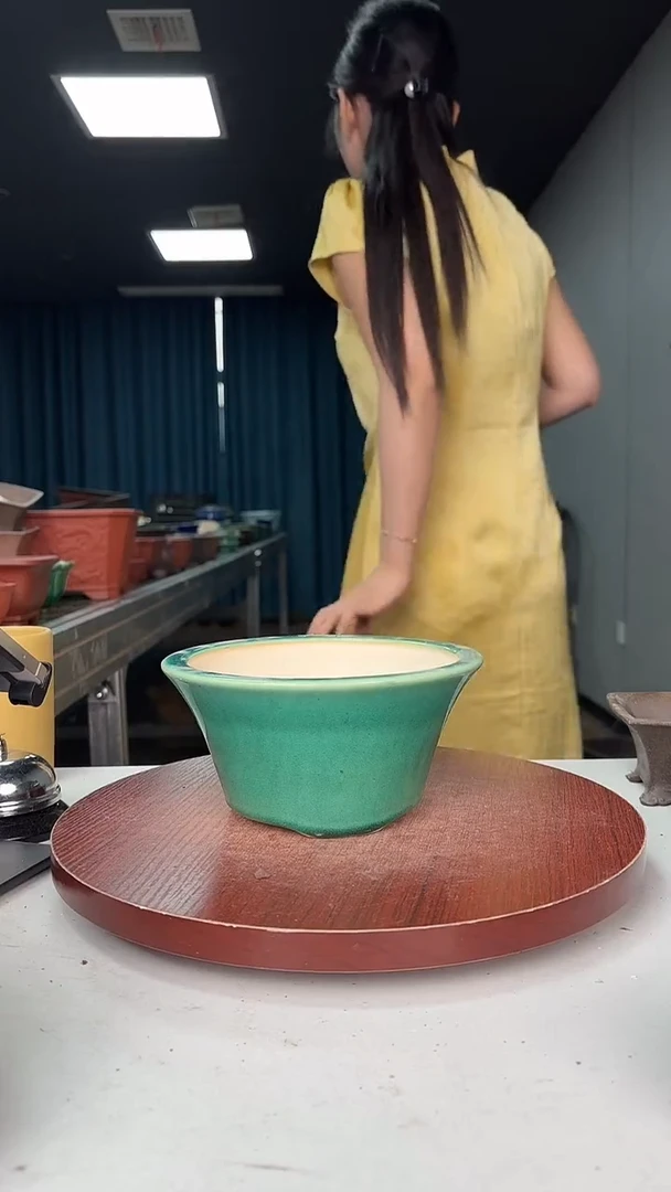 紫砂花盆浅草紫砂花盆