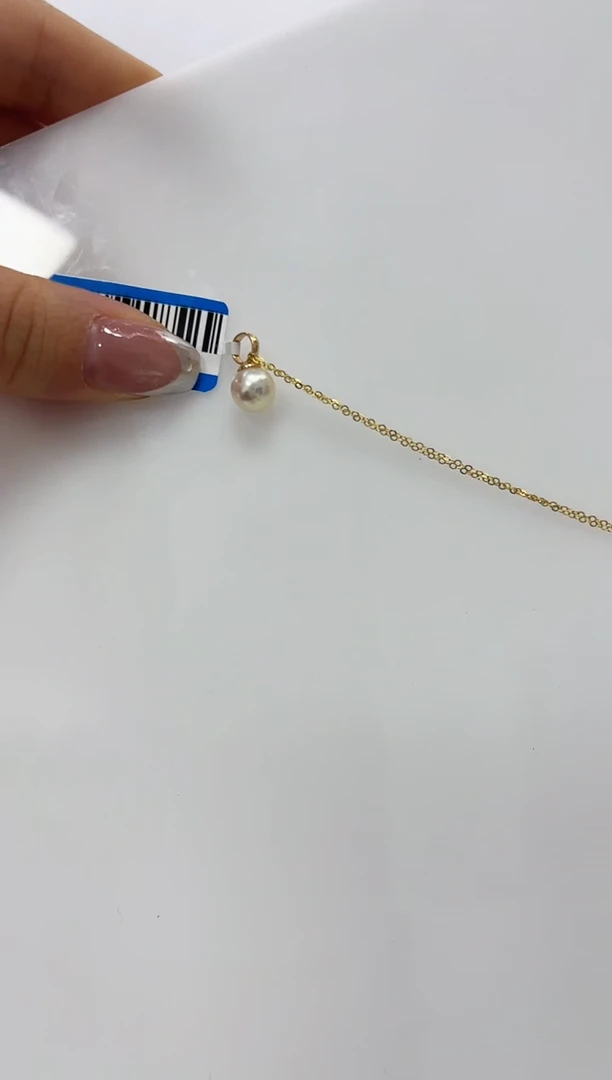 【闪购商品】海水珍珠DA银S925镶嵌套链 C1209