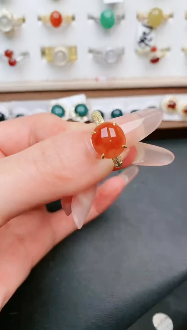 【闪购商品】翡翠戒指银S925镶嵌.....