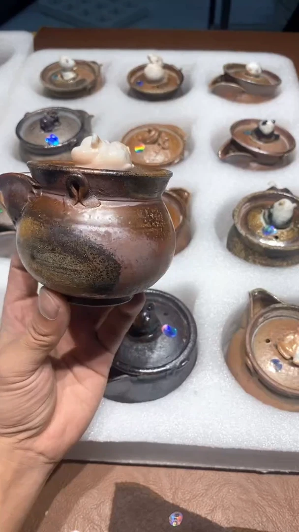 奢瓷/瑞寅柴烧茶器（宝瓶）473