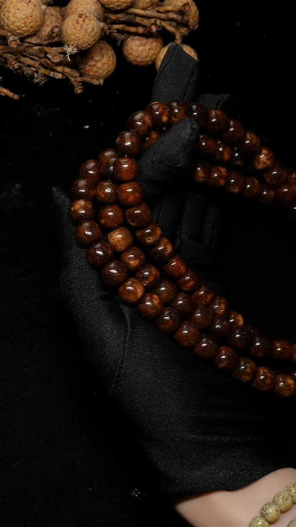 手串星月菩提卡10黑金10年展柜陈籽