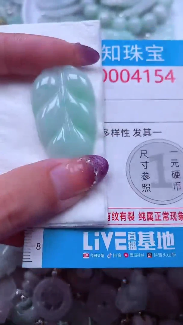 翡翠未镶嵌吊坠(不含链)4154