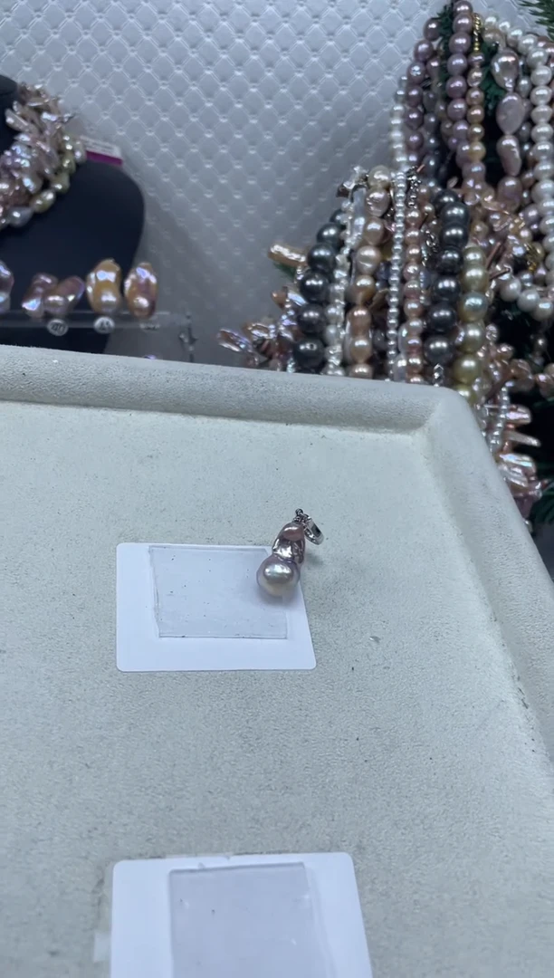 【闪购商品】淡水珍珠吊坠(不含链)未镶嵌【纯恬珍珠】