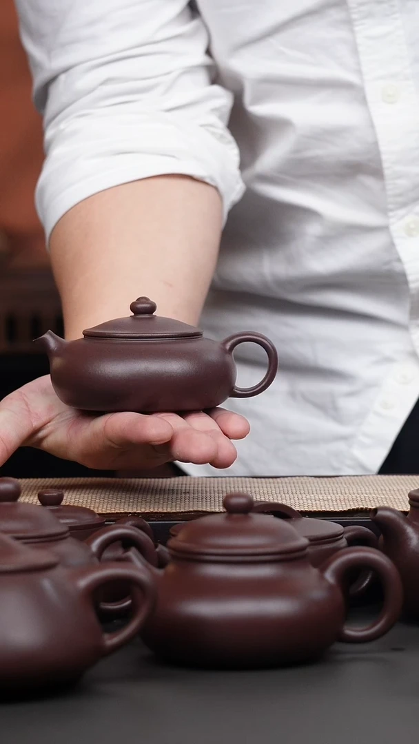 茶壶紫砂冰窖底槽清寒江