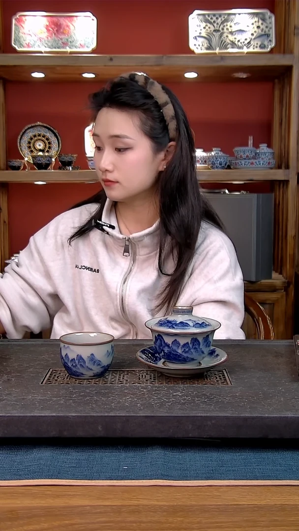 简装家用款2件套 老陶泥开片纹陶瓷茶具