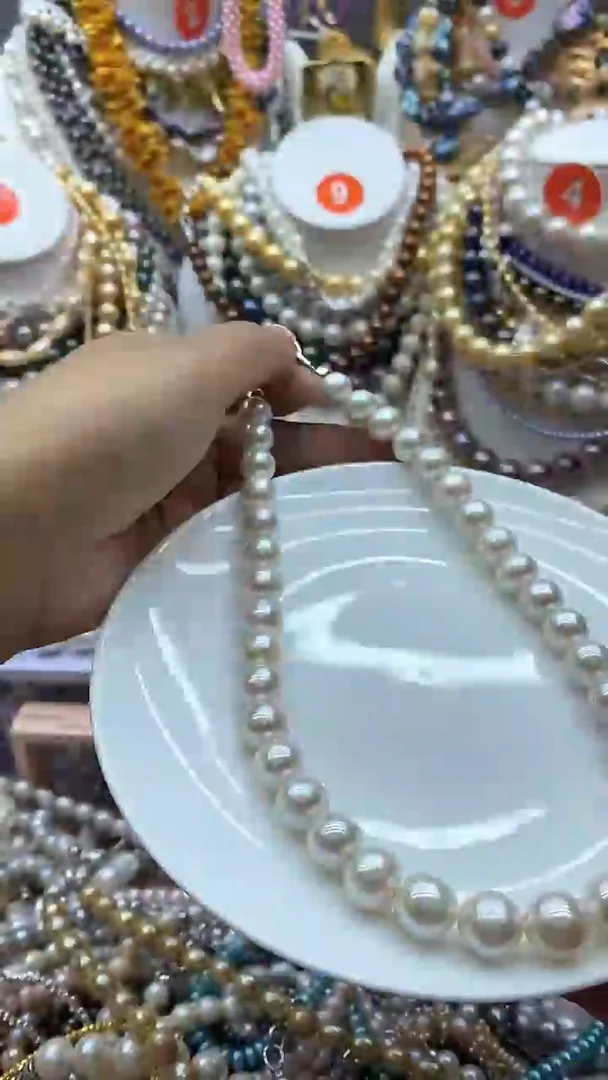 淡水珍珠未镶嵌颈饰1