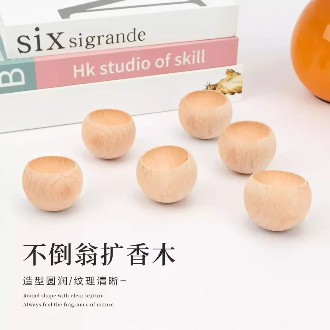 2025新款不倒翁扩香木办公室驱蚊挥发木车载扩香木除臭香薰风油精