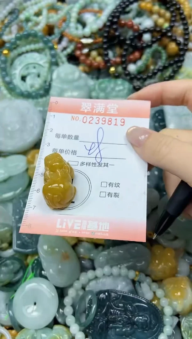 颈饰未镶嵌翡翠闪购0239819