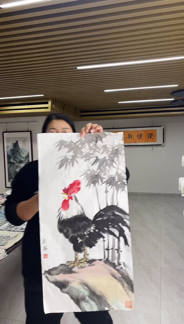国画丹青专属福利-公鸡