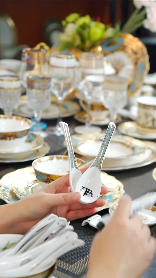 瓷片小勺子 2个 福利款