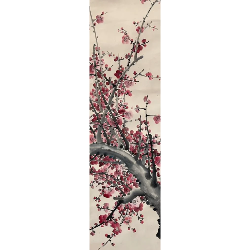 【辽拍】V240112-2-24《花卉》（3.3平尺）纸本镜片 yy1221t