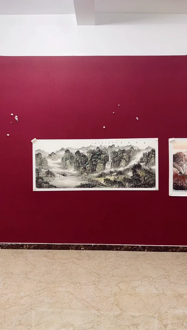 国画戒**凤张现民国画作品