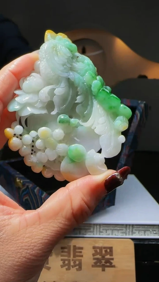 【闪购商品】定制翡翠未镶嵌Q03796翡翠毛货