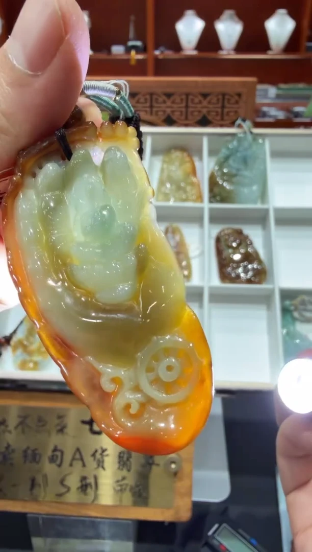 未镶嵌挂件翡翠A货翡翠多样性孤品