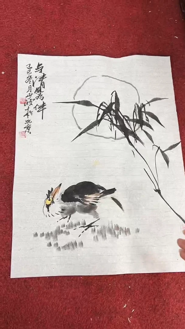 国画李少波/国画/花鸟