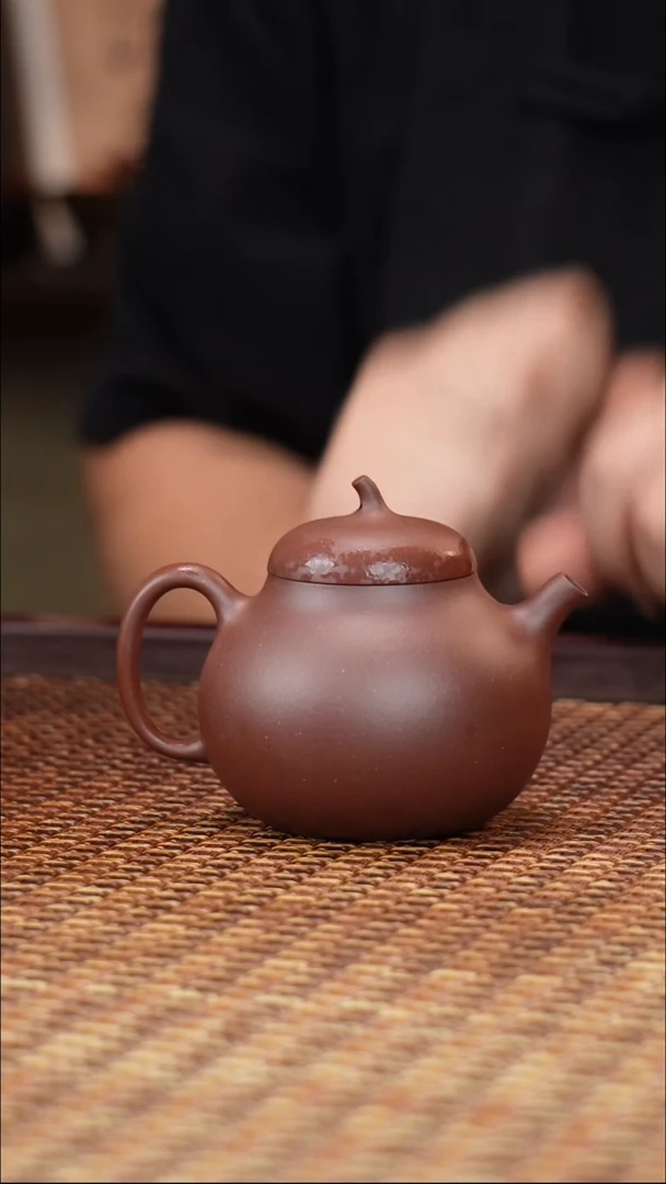 茶壶紫砂汀禾紫砂底槽清茄段