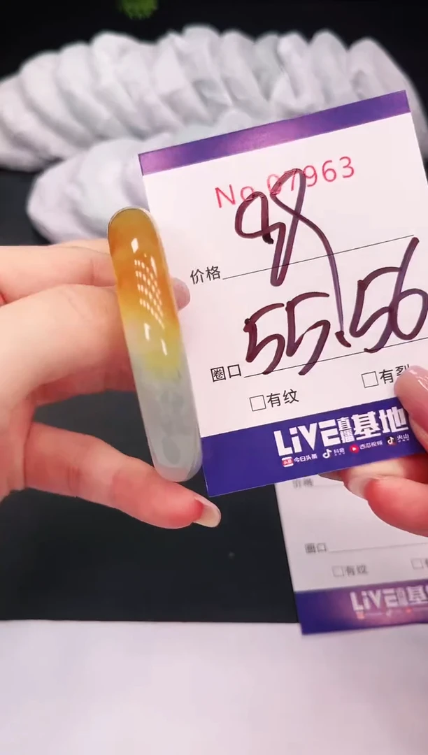 未镶嵌手镯翡翠7963