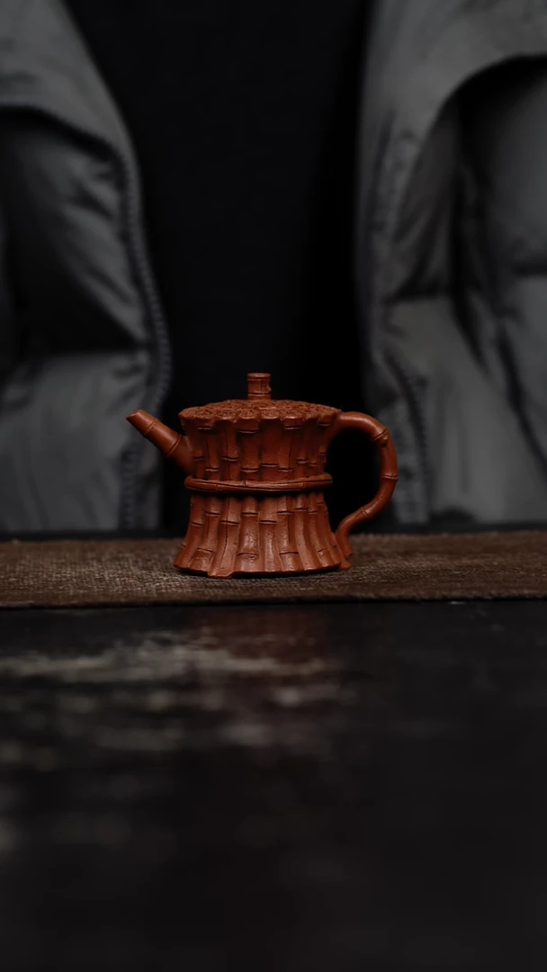 茶壶紫砂原矿手工壶40CC