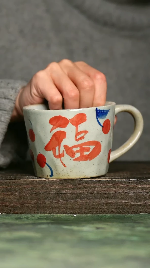 【闪购商品】青诗集手工手绘瓷器