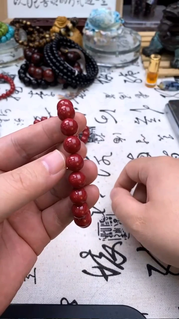 大漆工艺品手串/手链1.0红