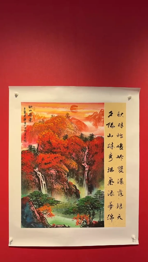 国画 经典国画宣纸手绘