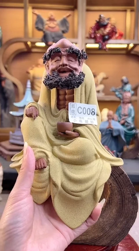 紫砂茶宠器闵茶宠摆件