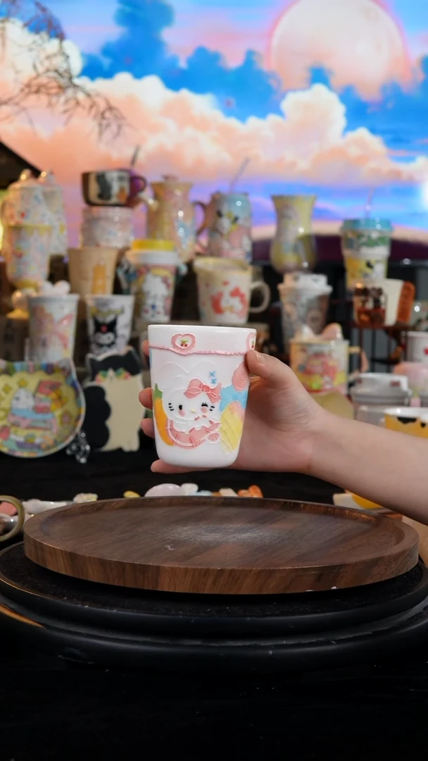 陶瓷便携款手工手绘景德镇陶瓷