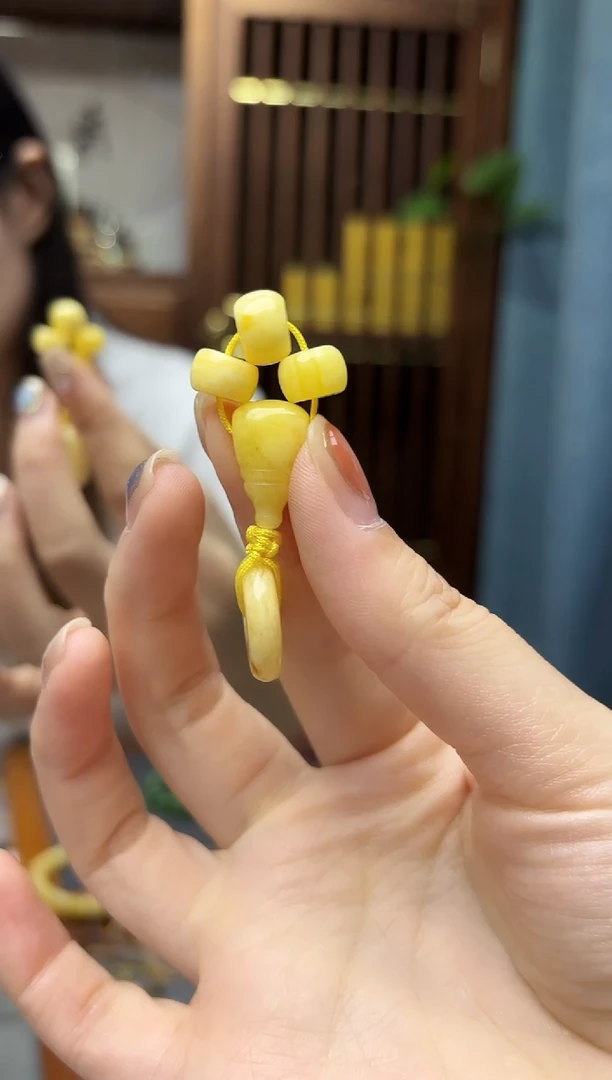 裸石蜜蜡未镶嵌蜜蜡配饰套装GW