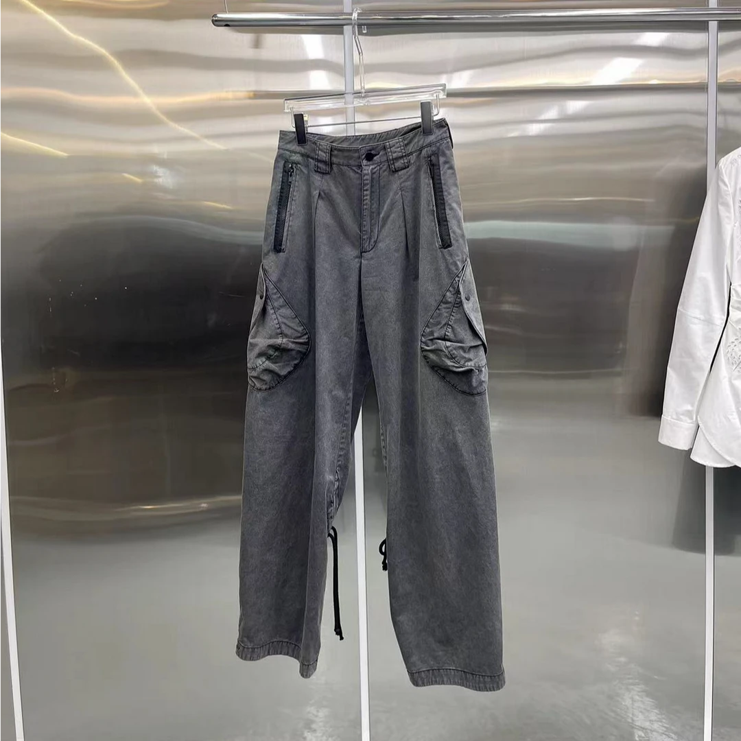 JIANMANSI高品质原创重工水洗工装裤