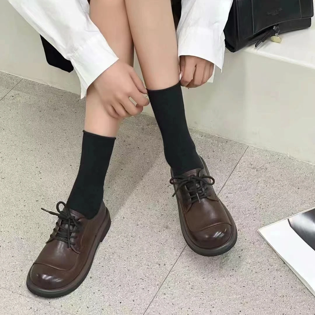 新款气质百搭休闲低帮平底鞋017-26