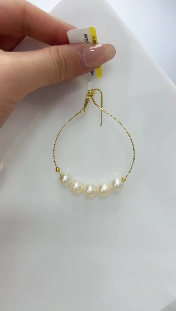 【闪购商品】海水珍珠DA银S925镶嵌手镯 8 C1459