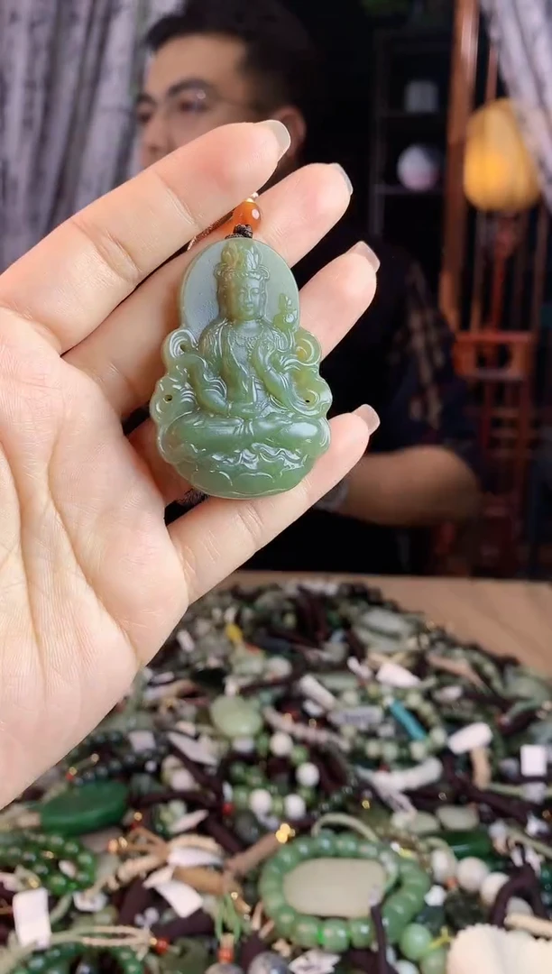 【闪购商品】和田玉挂件未镶嵌多样性发货拍一发一