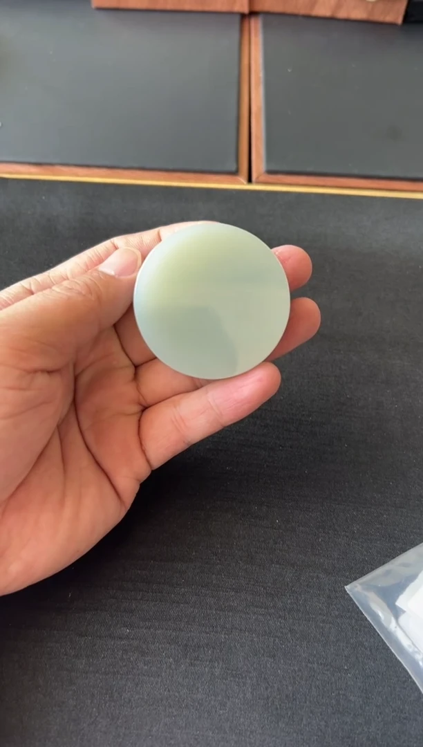 【闪购商品】和田玉镯芯未镶嵌且末微色差卡近矿