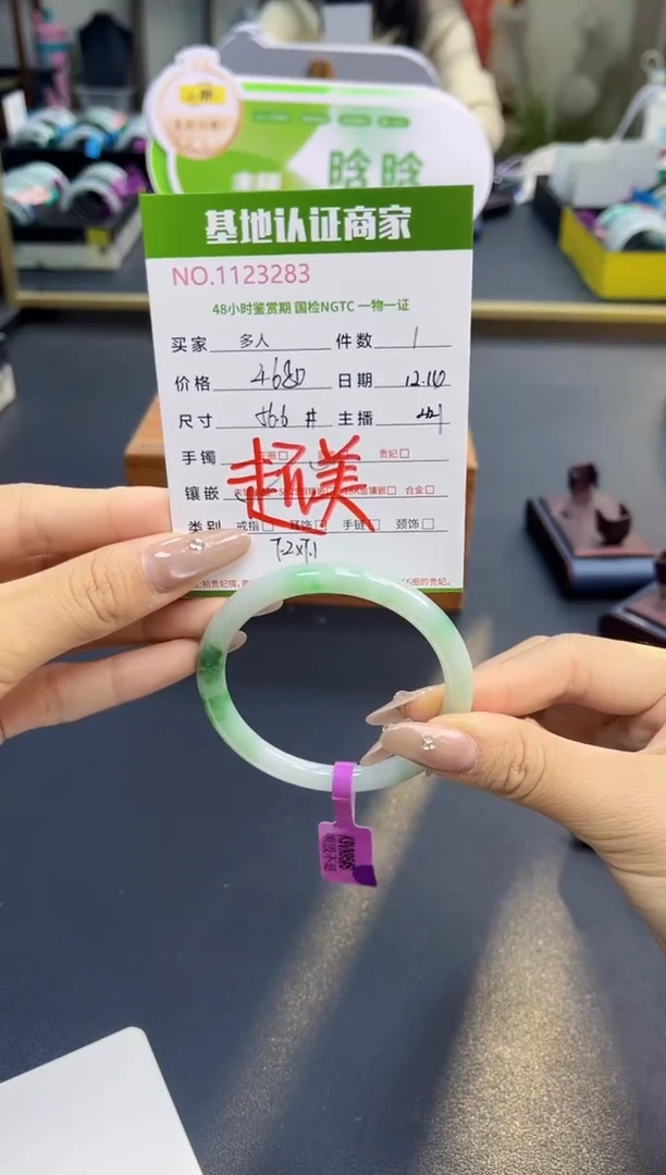 未镶嵌手镯翡翠多人
