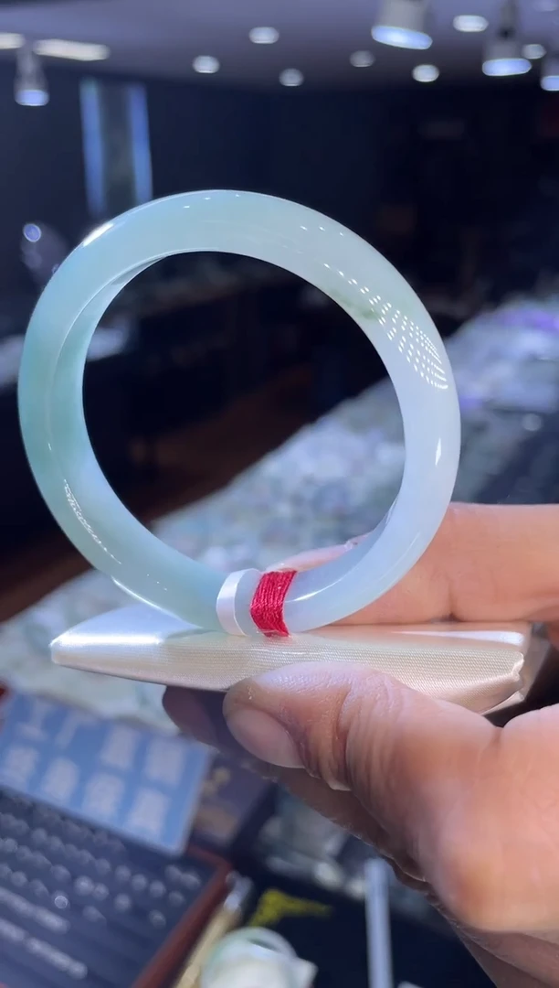 未镶嵌手镯翡翠正圈53-54