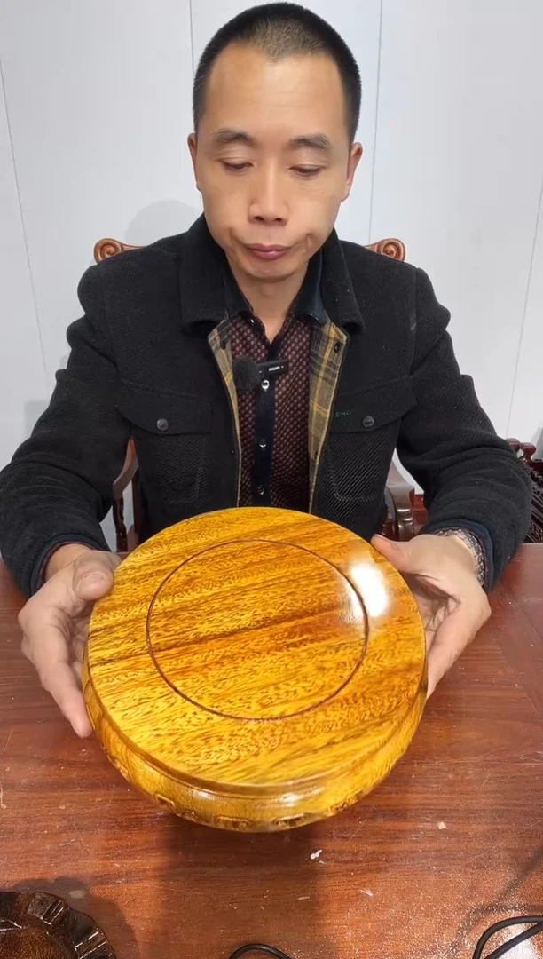木老花圆形21.5*23*6.5