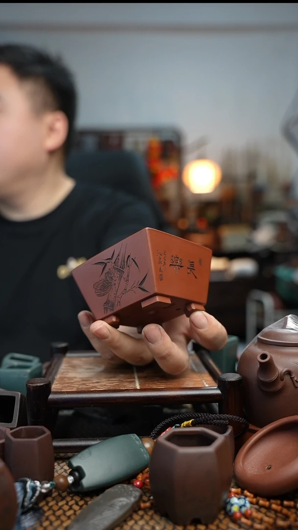 紫砂花盆長木軒精品紫砂