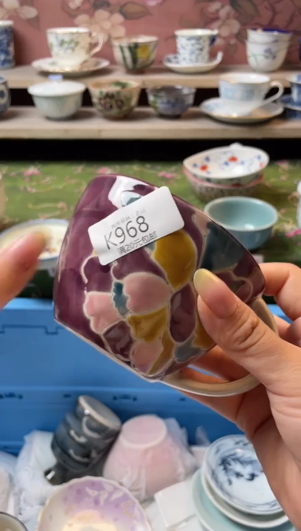 瓷片樱***子瓷器瓷器瓷器K968