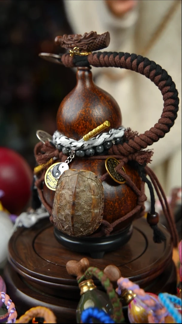 224号500ml左右非遗大漆酒葫芦