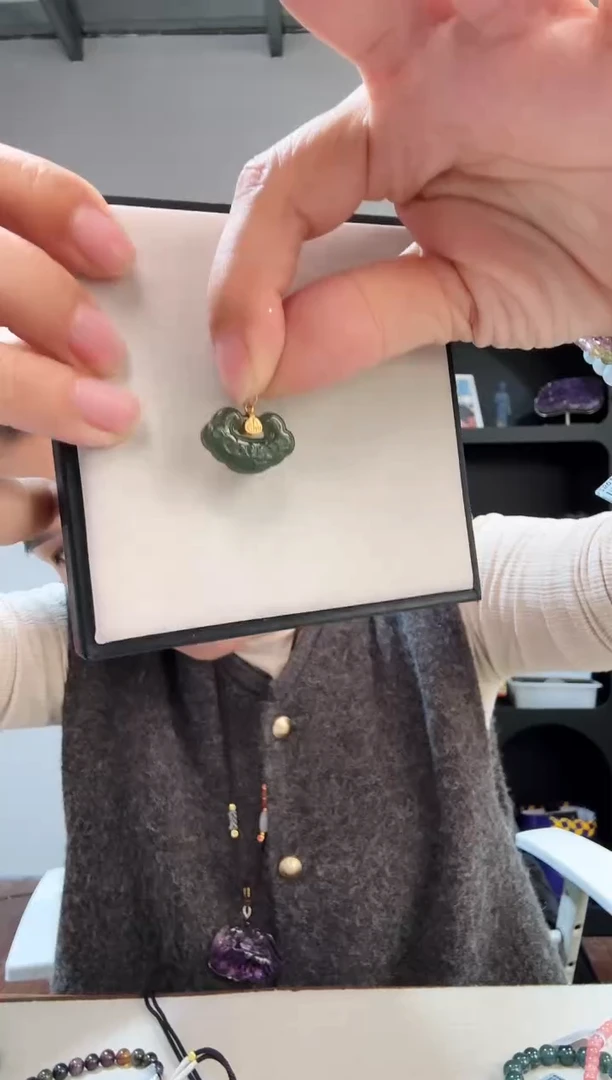 吊坠(不含链)未镶嵌和田玉优0368