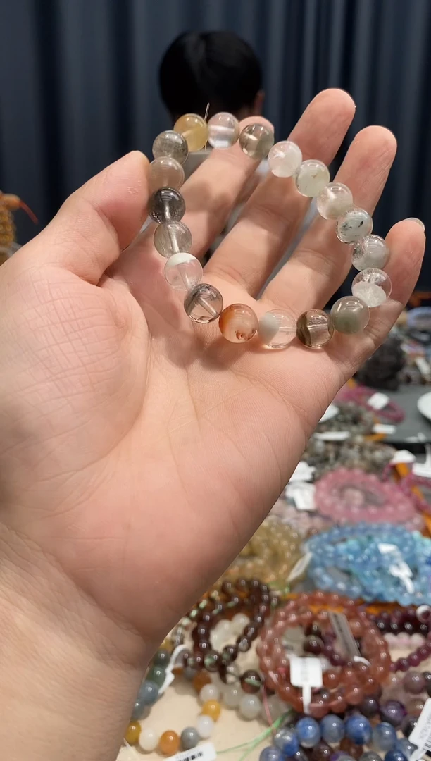 水晶手链未镶嵌易****花幽灵