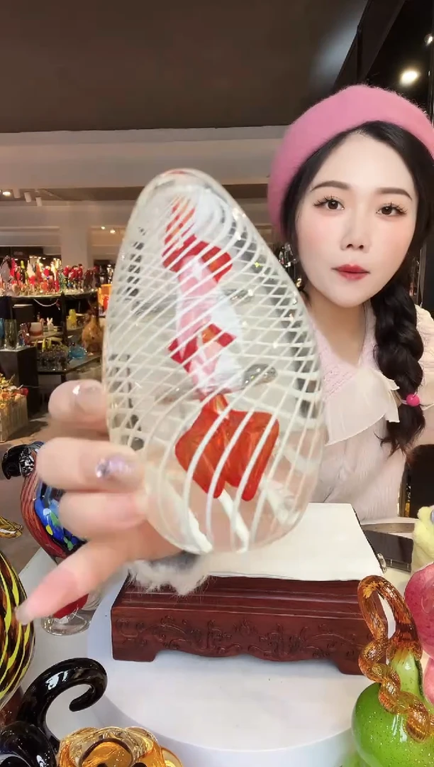 【闪购商品】茶盏琉璃摆件家居摆件