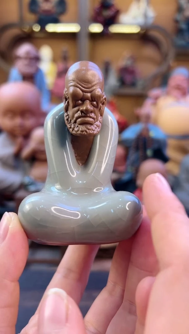 紫砂茶宠器闵茶宠摆件