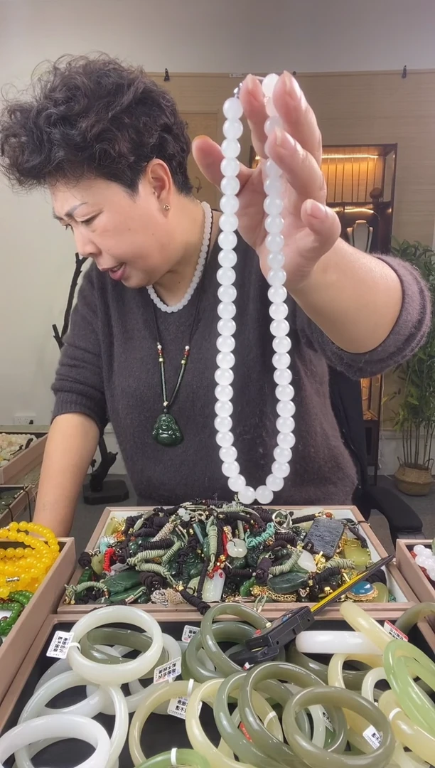 颈饰未镶嵌和田玉多样性拍一发一  0246