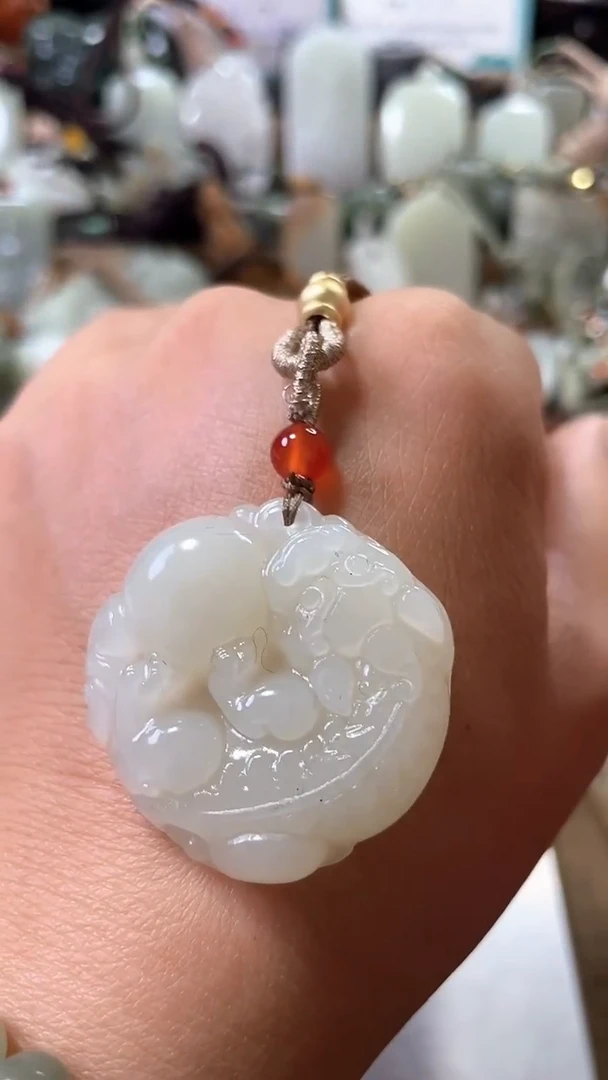未镶嵌和田玉挂件0025