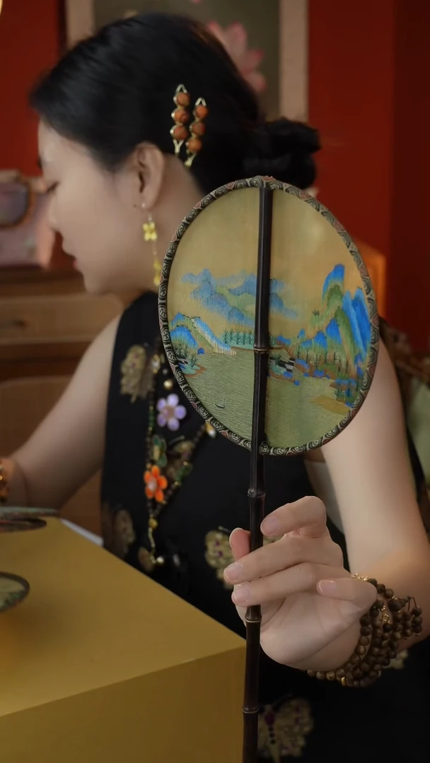 刺绣纯手工非遗国风饰品