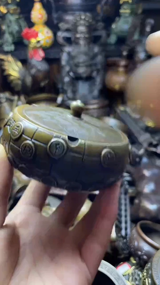 闪购链接，点击下单，有运费险，铜摆件