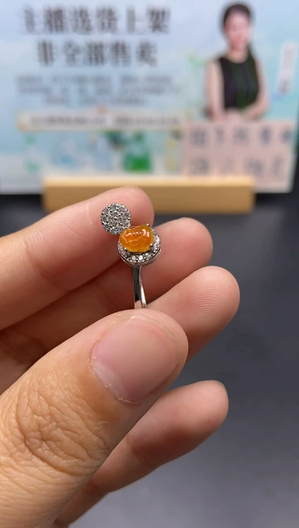 未镶嵌戒指翡翠天然翡翠A货155