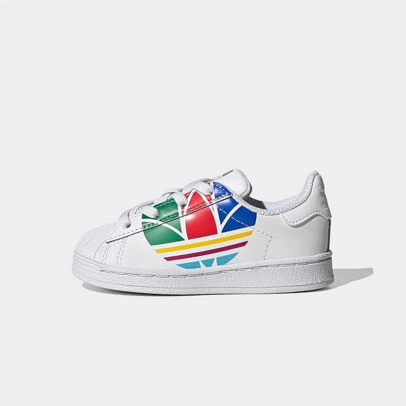 adidas/阿迪达斯 三叶草儿童大童休闲运动板鞋学步鞋 FW4017